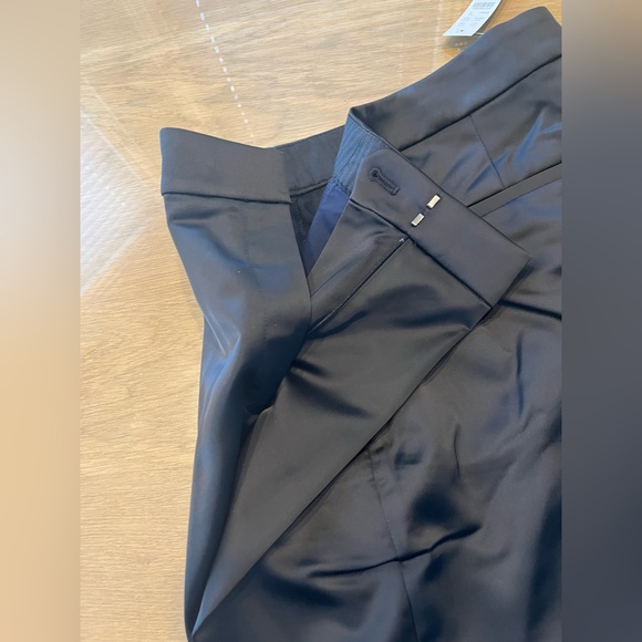 J Crew Collection, Kate, Satin Stretch Pants, NWT, women’s size 8 - Picture 4 of 7